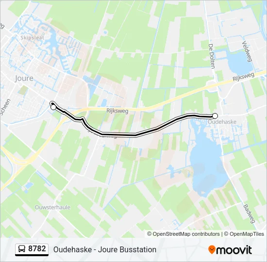 8782 Bus Line Map