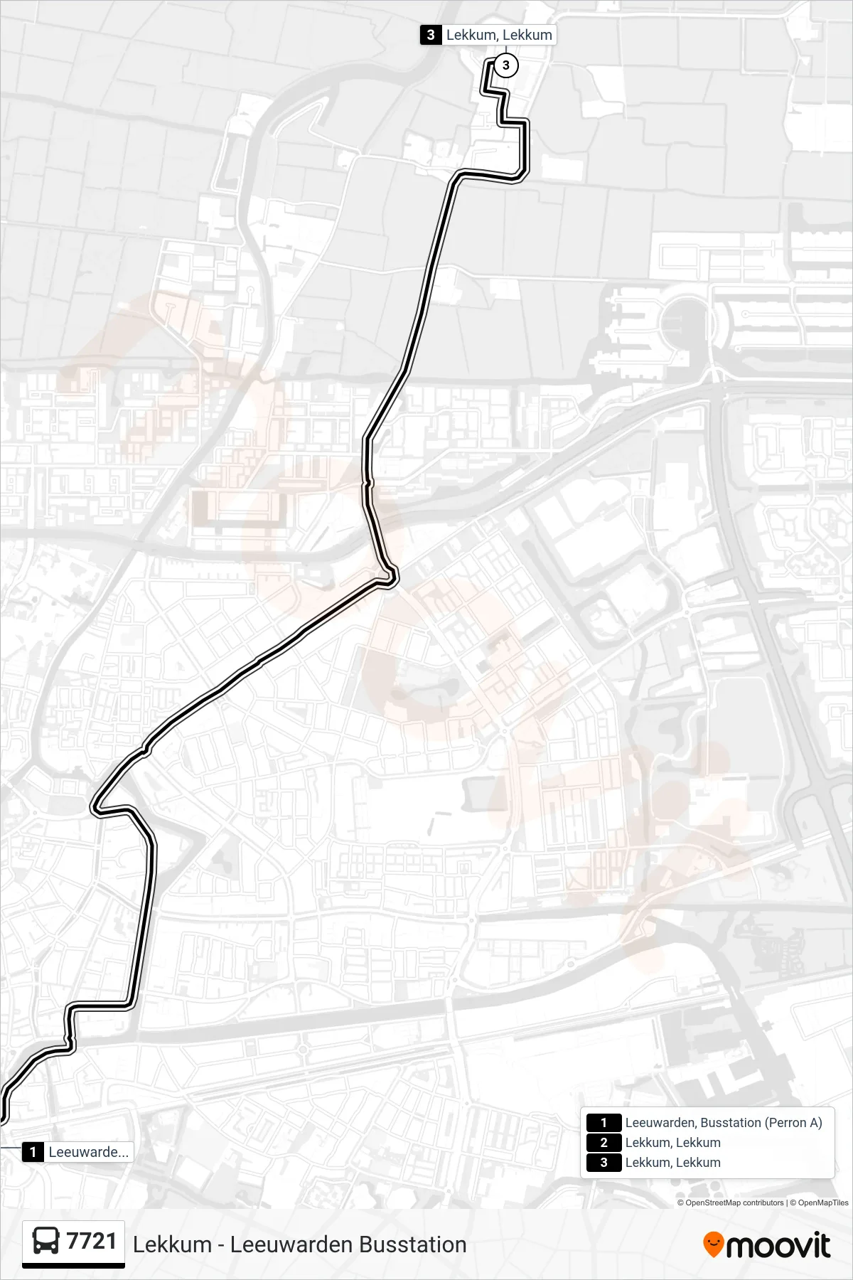 Lijn 7721 (bus, Miedum): route en haltes op de kaart