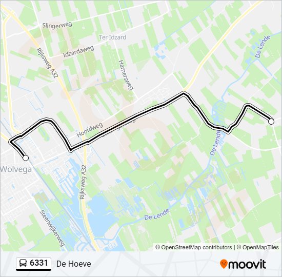 6331 Bus Line Map