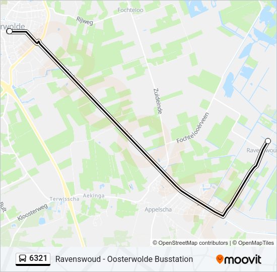 6321 Bus Line Map