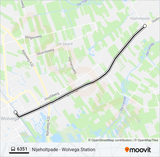 6351 Bus Line Map