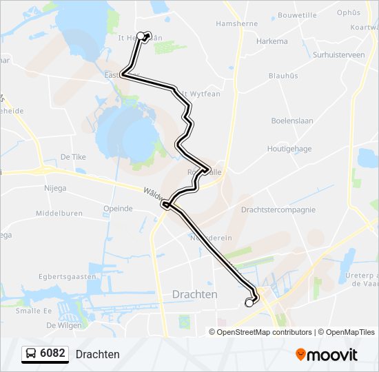6082 Bus Line Map