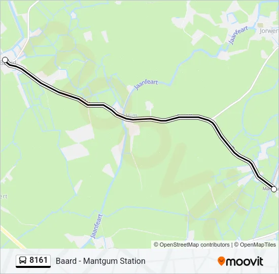 8161 Bus Line Map