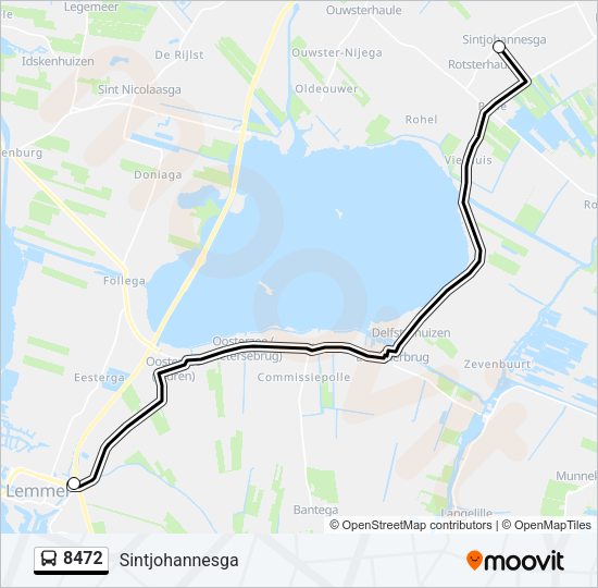 8472 Bus Line Map