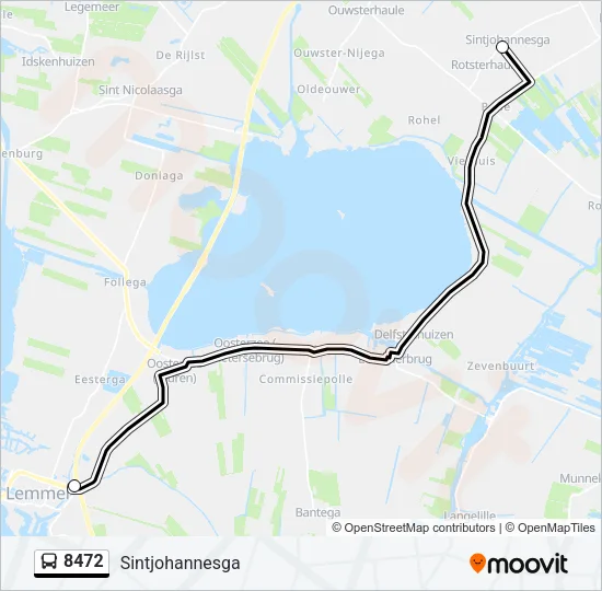 8472 Bus Line Map