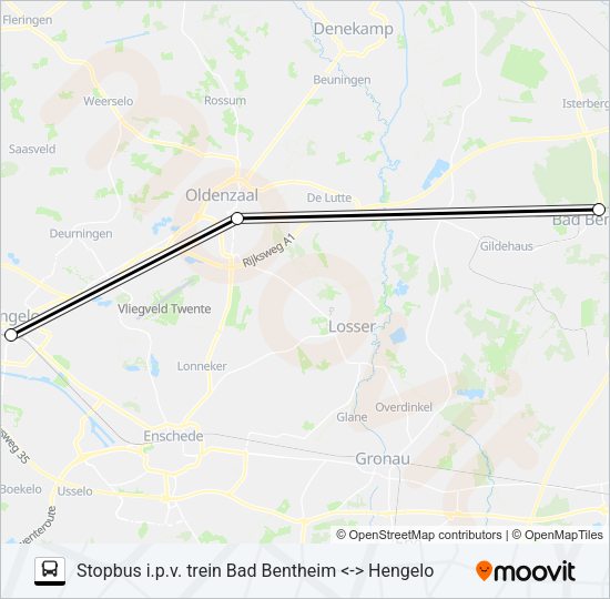 STOPBUS I.P.V. TREIN Bus Line Map