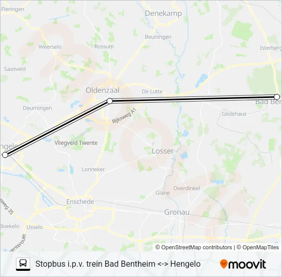 STOPBUS I.P.V. TREIN Bus Line Map