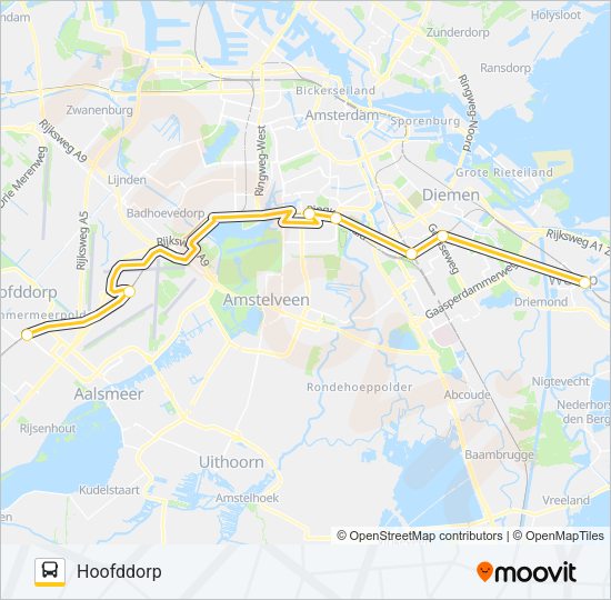 STOPBUS I.P.V. TREIN Bus Line Map