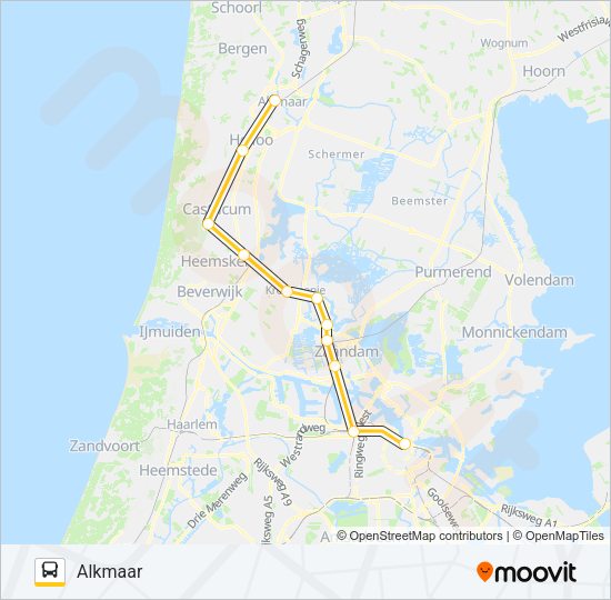 STOPBUS I.P.V. TREIN Bus Line Map