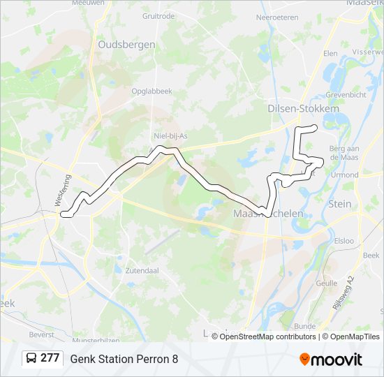 277 Bus Line Map