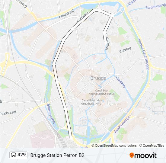 429 Bus Line Map