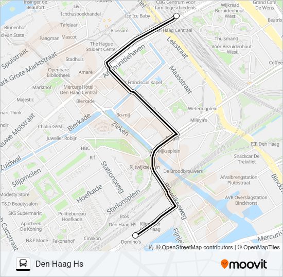 STOPBUS IPV TREIN Bus Line Map