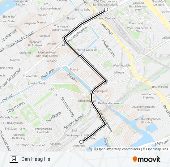 STOPBUS IPV TREIN Bus Line Map
