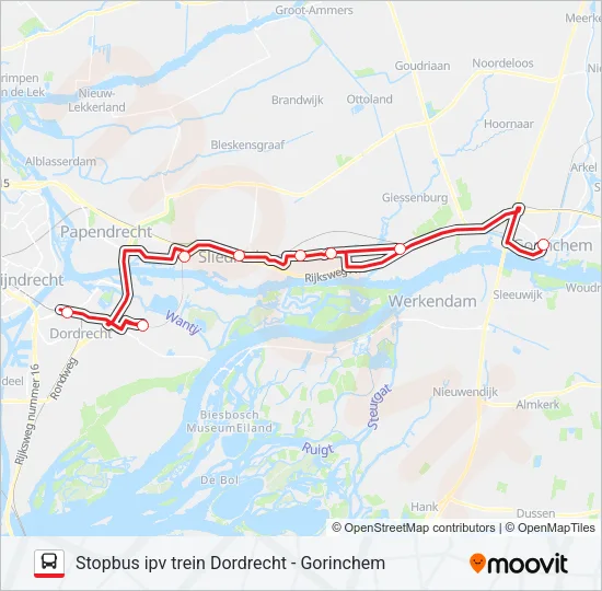 STOPBUS IPV TREIN Bus Line Map