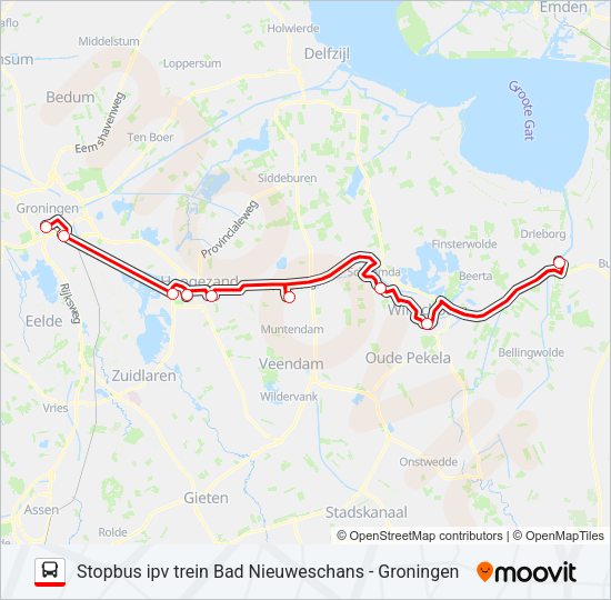 STOPBUS IPV TREIN Bus Line Map