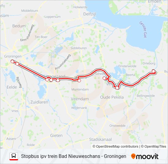 STOPBUS IPV TREIN Bus Line Map
