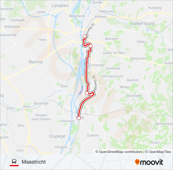 STOPBUS IPV TREIN Bus Line Map