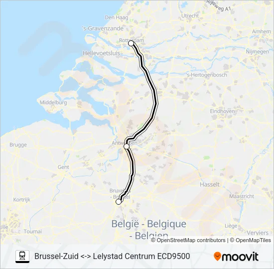 EUROCITY DIRECT  Line Map