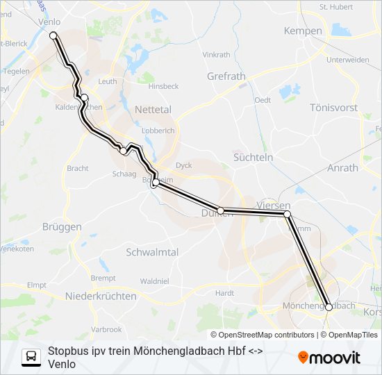 STOPBUS IPV TREIN Bus Line Map