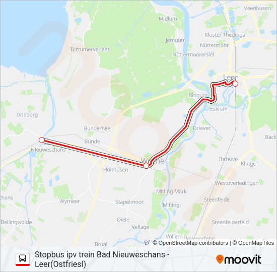STOPBUS IPV TREIN Bus Line Map