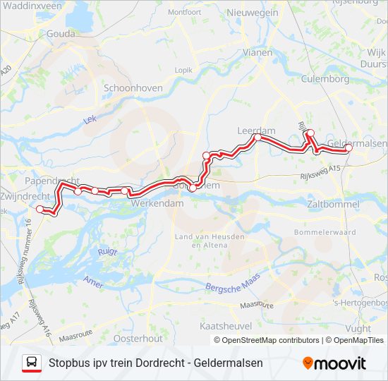 STOPBUS IPV TREIN Bus Line Map