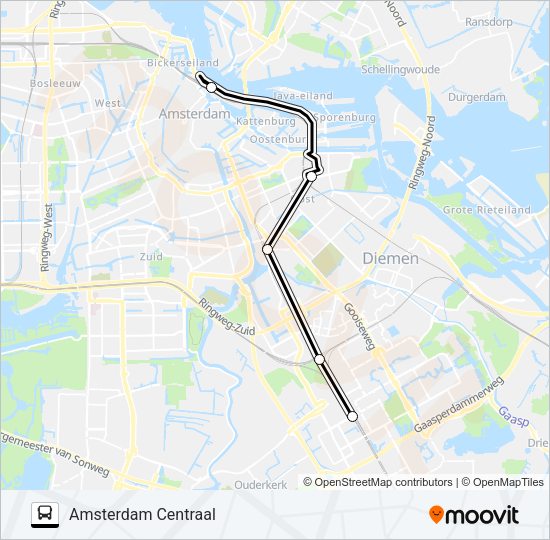 STOPBUS IPV TREIN Bus Line Map