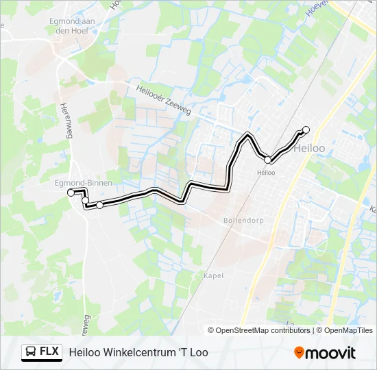 FLX Bus Line Map