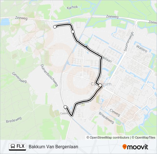 FLX Bus Line Map