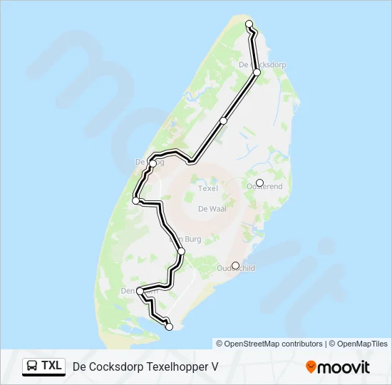 TXL Bus Line Map