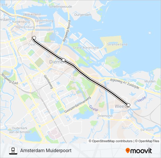 STOPBUS IPV TREIN Train Line Map