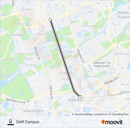 STOPBUS IPV TREIN Train Line Map
