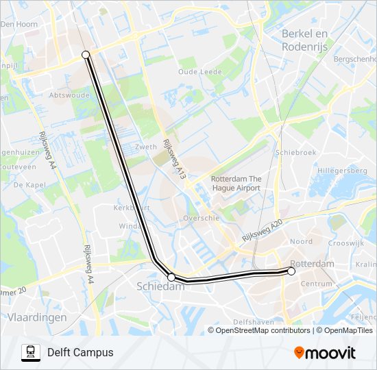 STOPBUS IPV TREIN Train Line Map