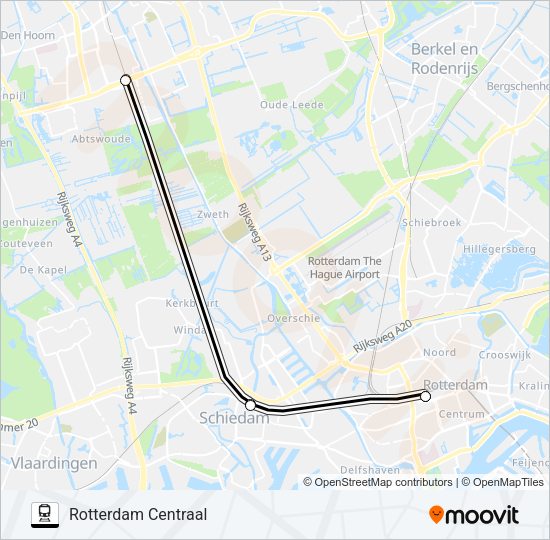 STOPBUS IPV TREIN Train Line Map