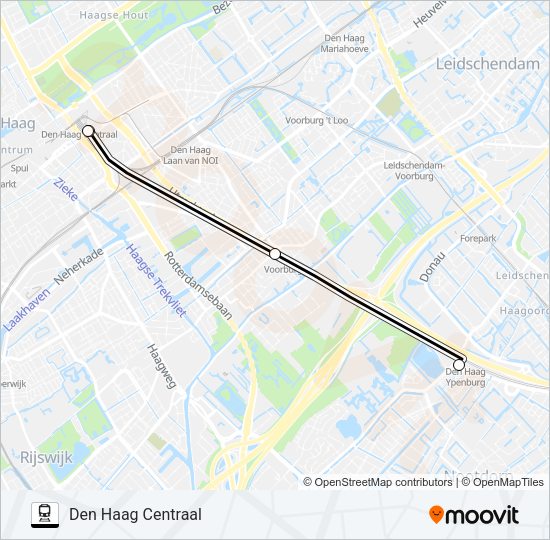 STOPBUS IPV TREIN Train Line Map