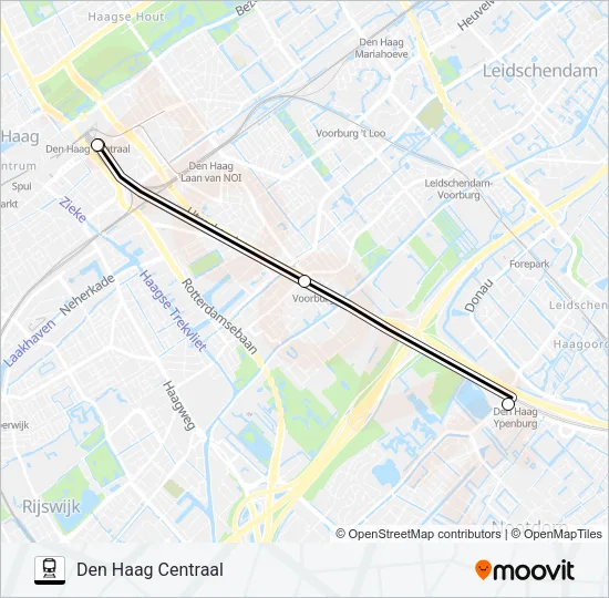 STOPBUS IPV TREIN Train Line Map
