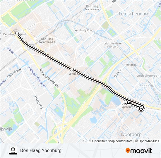 STOPBUS IPV TREIN Train Line Map