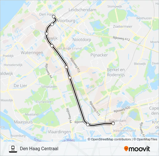 STOPBUS IPV TREIN Train Line Map