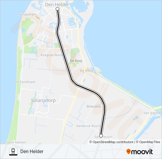 TAXIBUS IPV TREIN Train Line Map