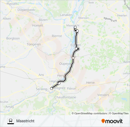 STOPBUS IPV TREIN  Line Map