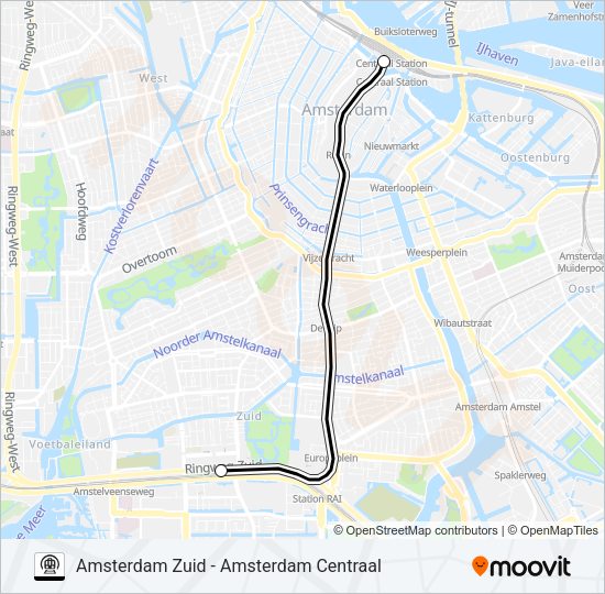 METRO IPV TREIN  Line Map