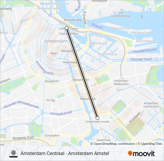 METRO IPV TREIN  Line Map