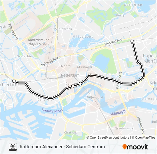 METRO IPV TREIN Metro Line Map