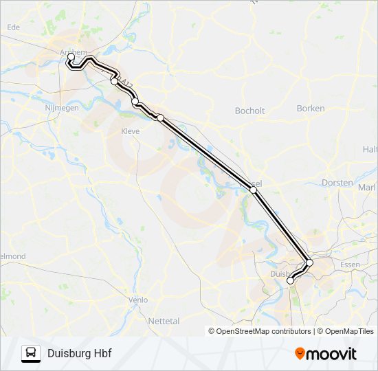 STOPBUS IPV TREIN Bus Line Map