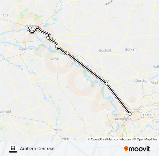 STOPBUS IPV TREIN Bus Line Map