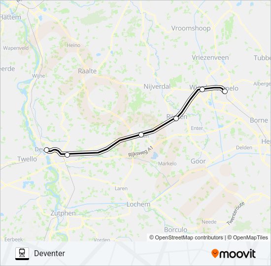 STOPBUS IPV TREIN Train Line Map