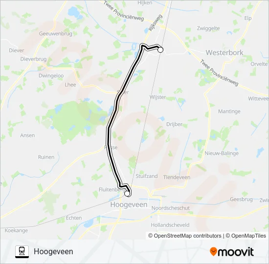 STOPBUS IPV TREIN Train Line Map