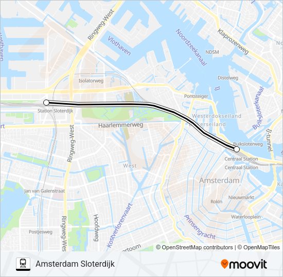 STOPBUS IPV TREIN Train Line Map