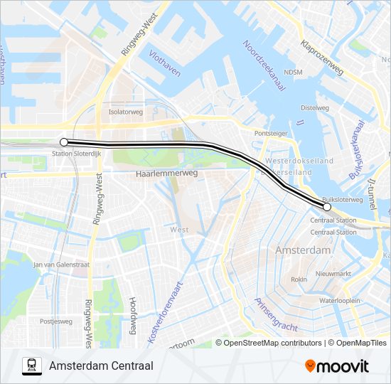 STOPBUS IPV TREIN Train Line Map