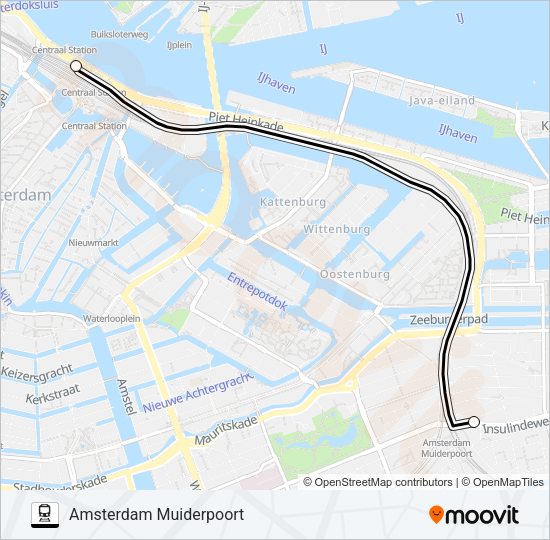 STOPBUS IPV TREIN Train Line Map