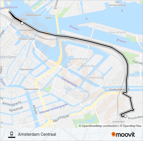 STOPBUS IPV TREIN Train Line Map